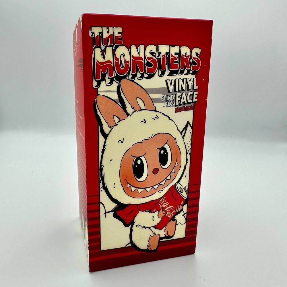 Pop Mart The Monsters Vinyl Face Blind Box Coca-Cola Labubu Series Kasing Lung